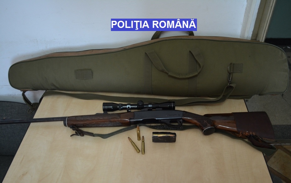 BRACONAJ. Cinci arme de vânătoare confiscate la Brăila (FOTO)