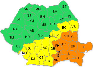 Update 3|Sud-estul ţării, sub COD PORTOCALIU. Radio Constanţa vă ţine la curent cu starea drumurilor