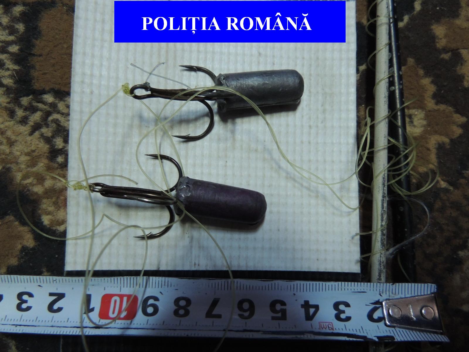 Braconieri din Călăraşi, prinşi de poliţişti după o cursă pe balta îngheţată