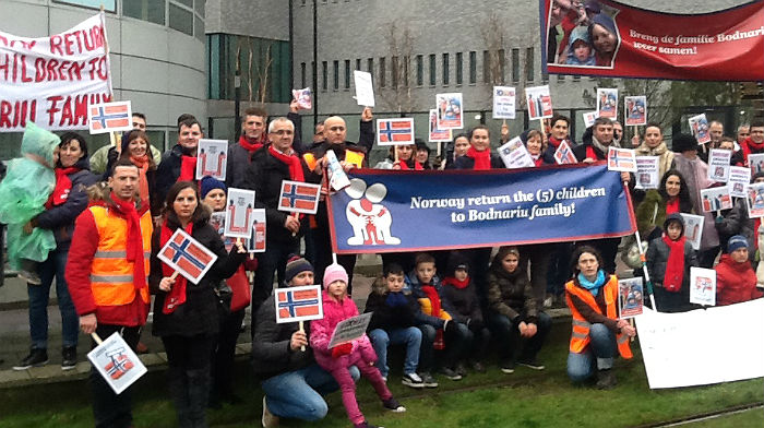 Demersuri pentru returnarea copiilor familei Bodnariu, la Oslo în Norvegia
