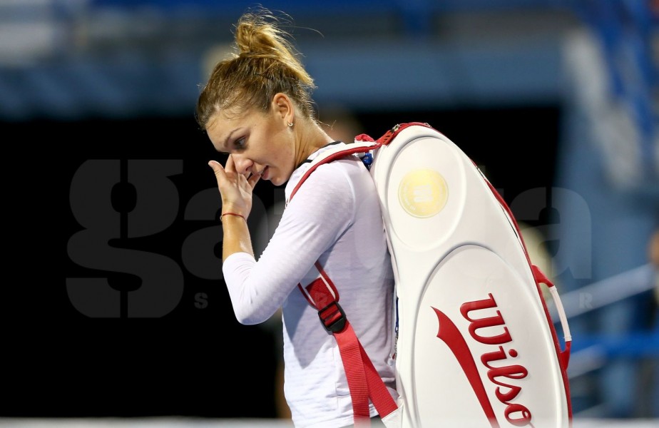 Simona Halep a coborât în clasamentul WTA