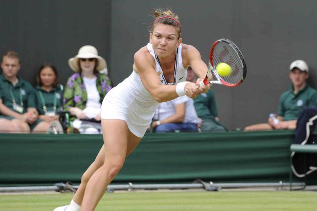 Simona Halep şi Raluca Olaru joacă împreună la Doha