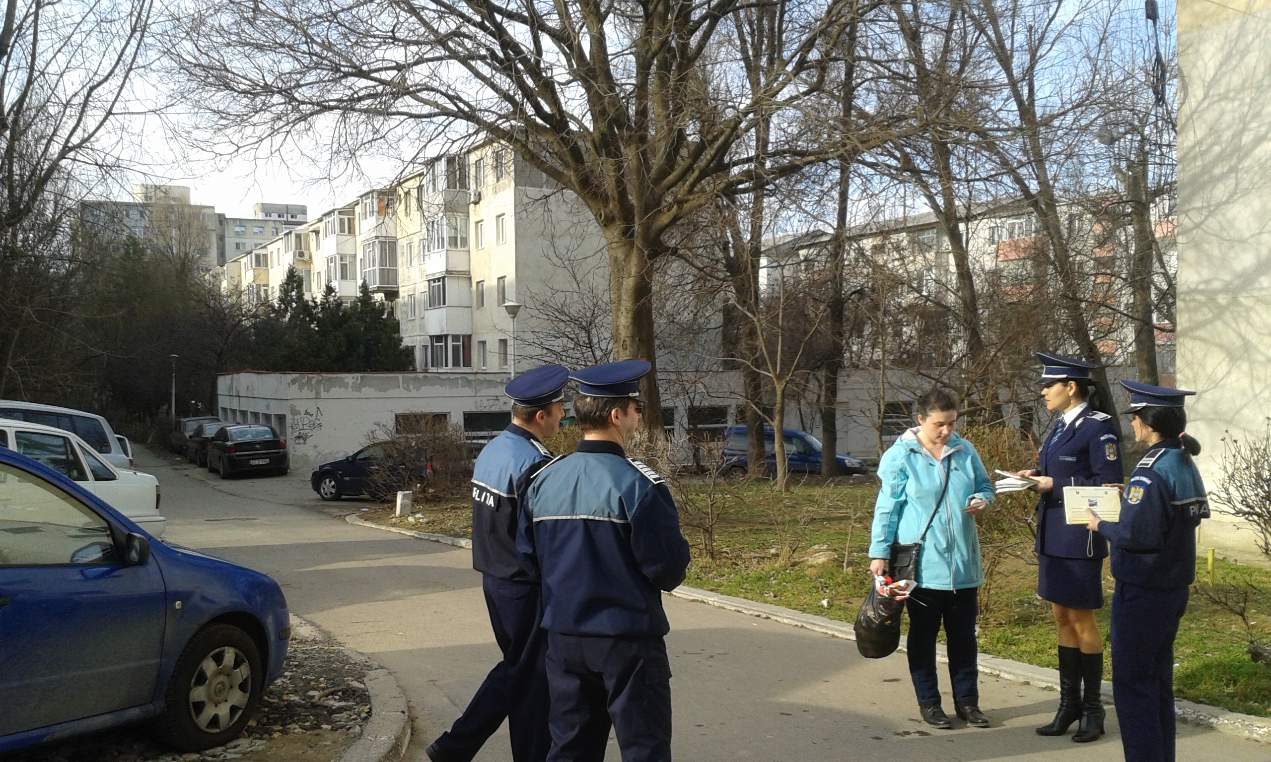 Audio: Campanie de prevenire a infracționalităților în Tomis Nord