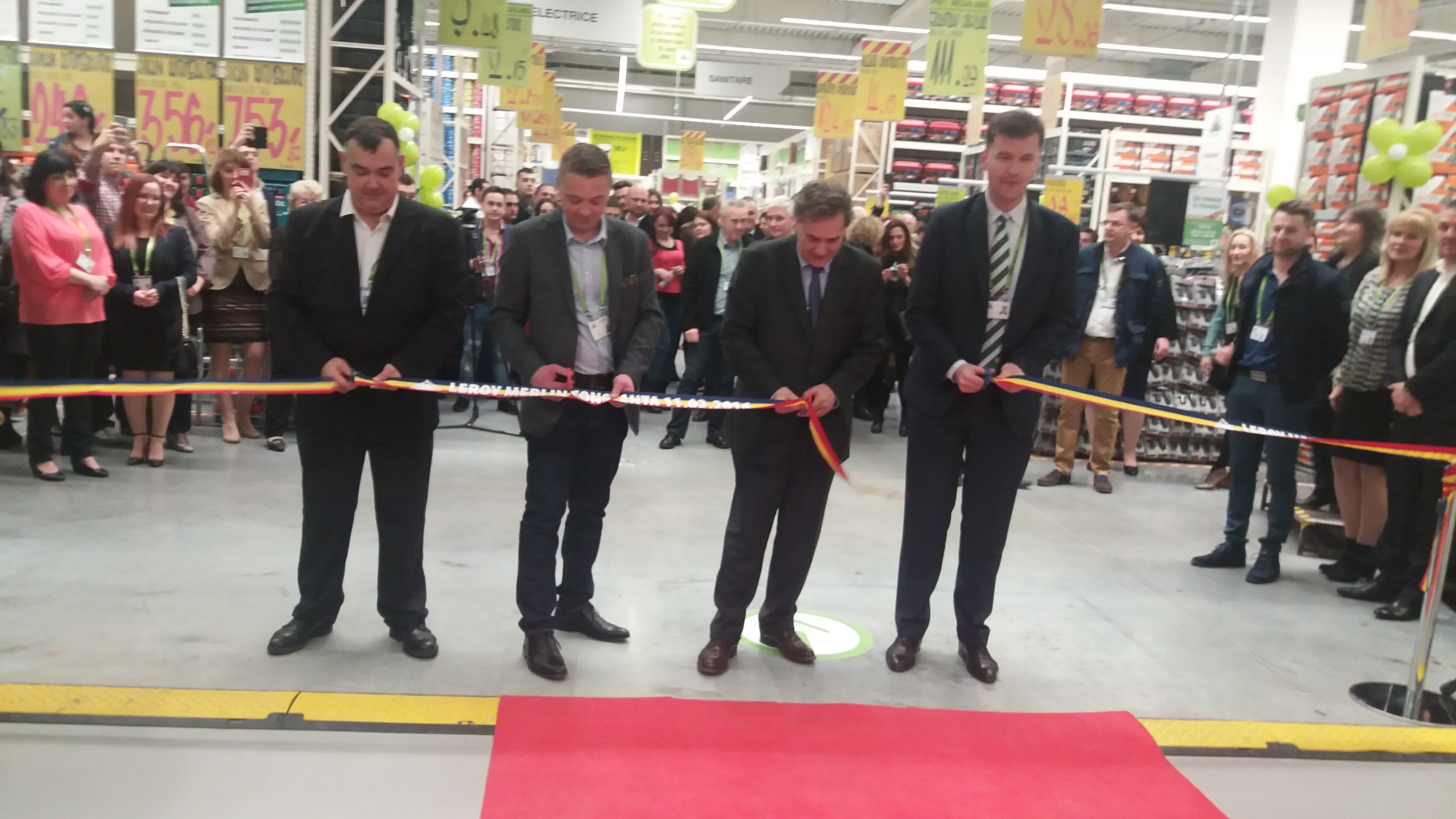 EXCLUSIV. Ambasadorul Franței a inaugurat un centru comercial la Constanța