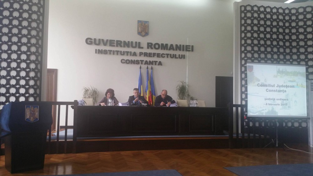 CONSTANȚA: Ședinţă ordinară a Consiliului Județean