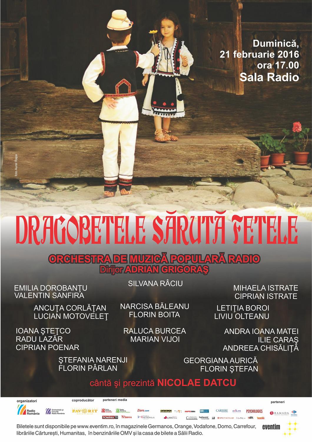 Dragobetele sărută fetele – eveniment folcloric la Sala Radio