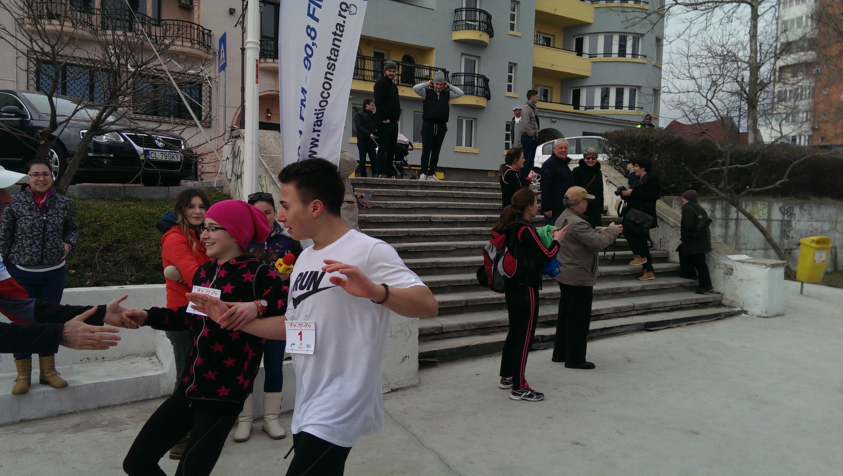 Foto/Video – LOVE2RUN. De Dragobete, îndrăgostiții fac sport pe plaja Modern din Constanța