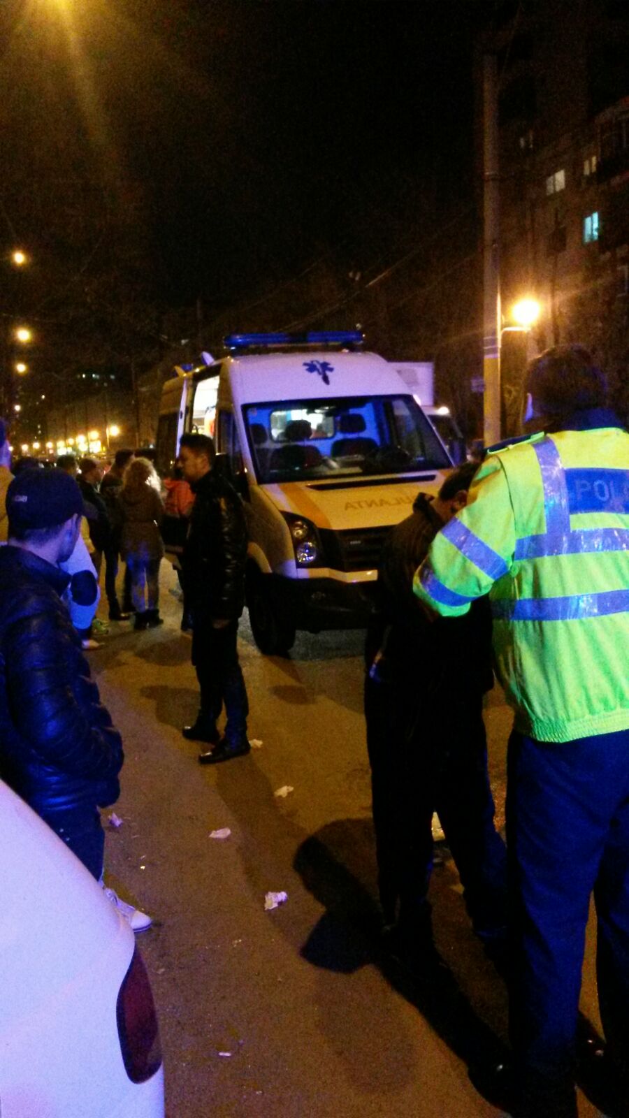 FOTO – Tânăr rănit la cap. Accident rutier la Cireșica