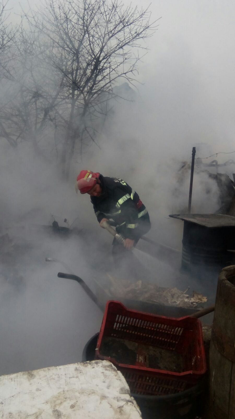 Foto – ARD LEMNE! Incendiu de proporţii