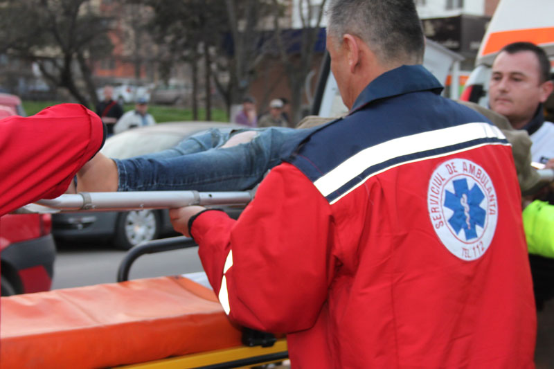 Accident GRAV pe bulevardul Aurel Vlaicu