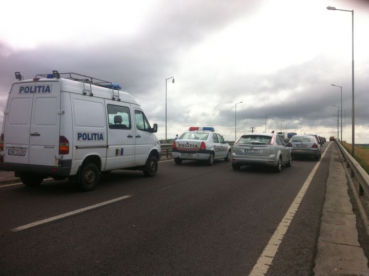 Accident pe DN1! Circulația auto pe DN1 între Cluj-Napoca – Târgu Mureș este întreruptă
