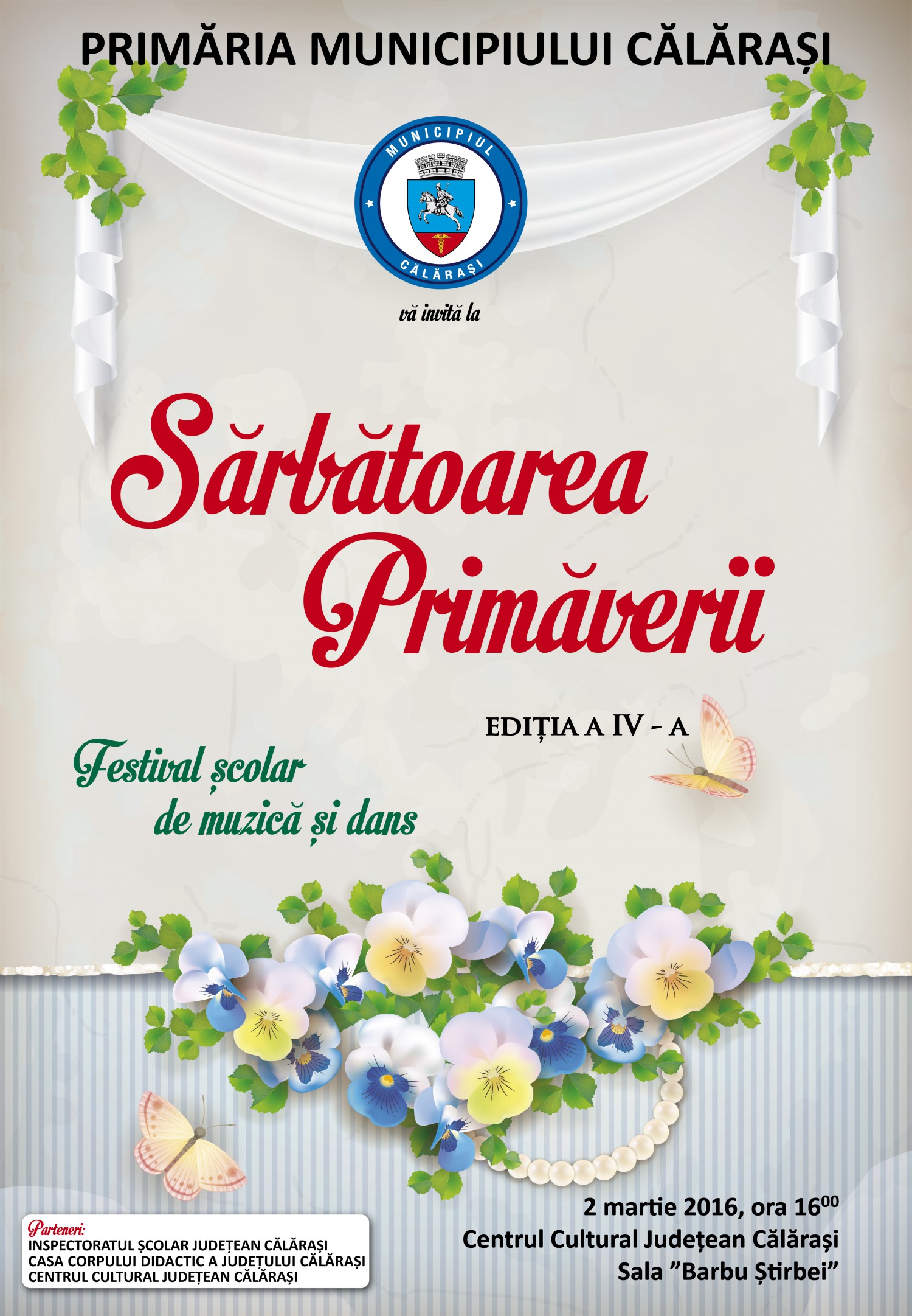 CĂLĂRAȘI. Sărbătoarea Primăverii