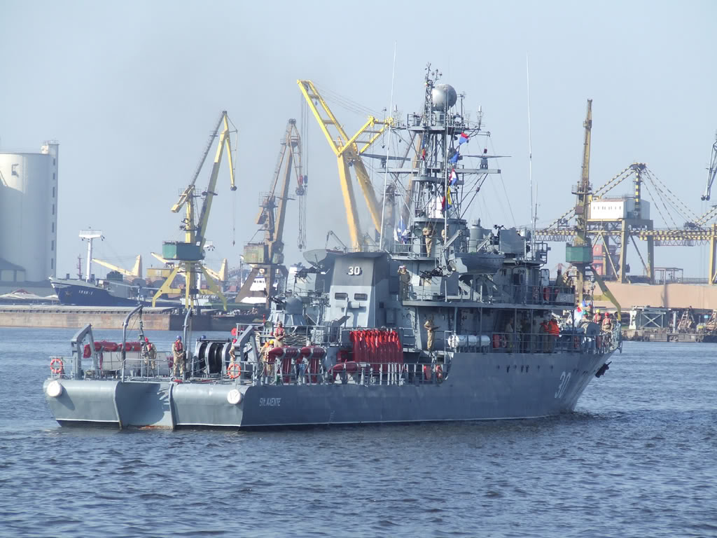Dragor maritim românesc, alături de Forţele NATO