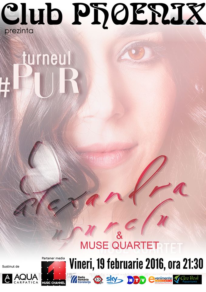Alexandra Ușurelu și Muse Quartet în concert la Constanța