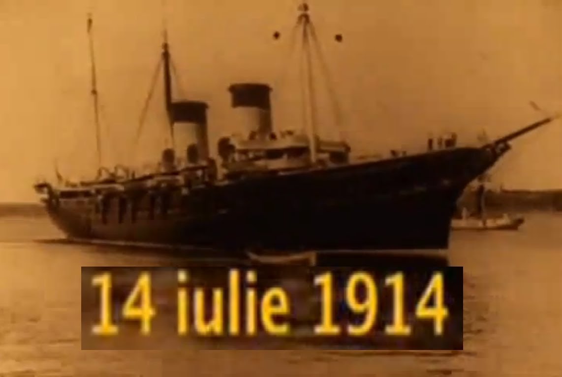 VIDEO: Vizita Țarului Nicolae al II-lea al Rusiei pe 1 iunie 1914 la Constanța