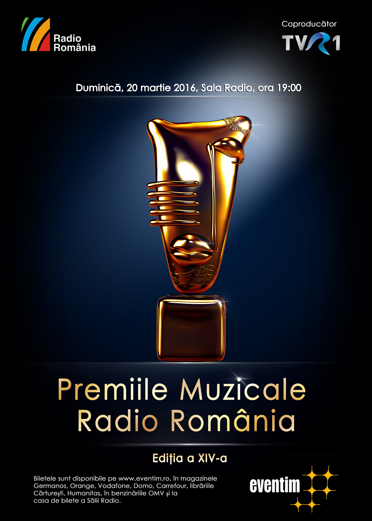 RADIO ROMÂNIA îi premiază pe cei care au excelat în domeniul muzical