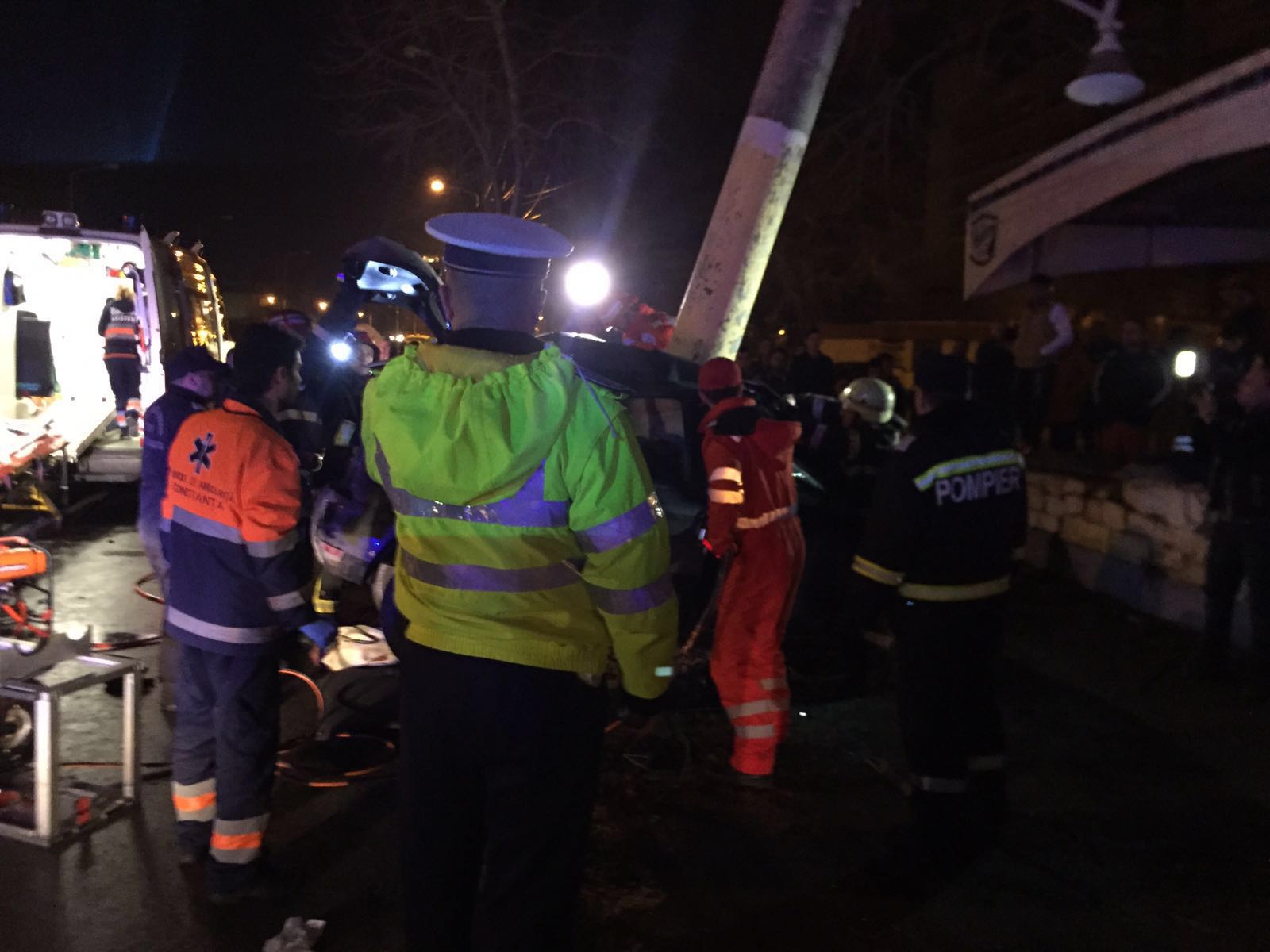 MAMAIA: Accident rutier grav – două persoane decedate (foto)