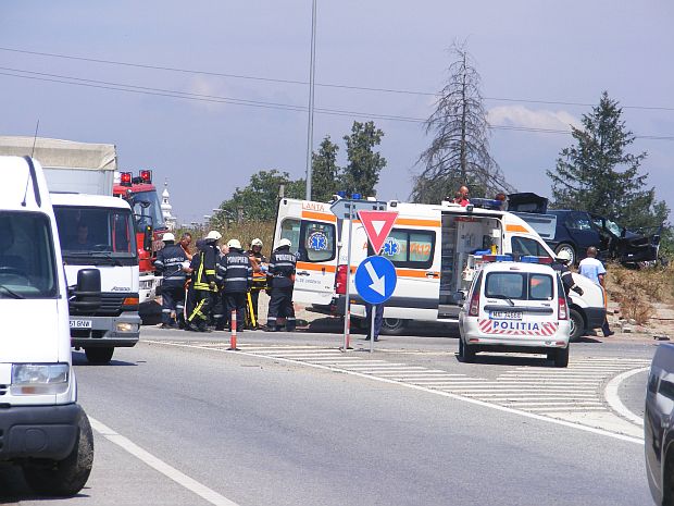 Accident rutier în Agigea. O victimă preluată de Ambulanță
