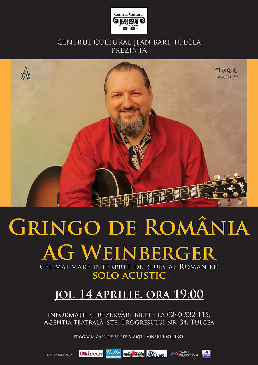 TULCEA: Concert de blues marca AG Weinberger