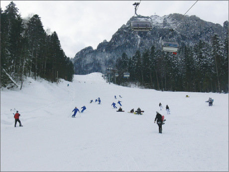 Pericol de avalanșe în masivele de pe Valea Prahovei