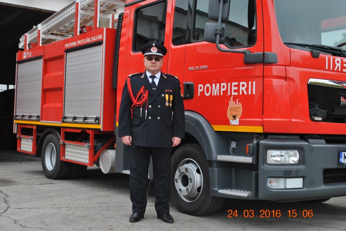 TULCEA: Comandantul ISU Delta trece în rezervă