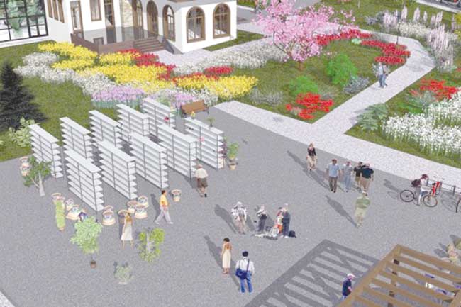 Au fost finalizate lucrările la Grădina botanică de la Techirghiol