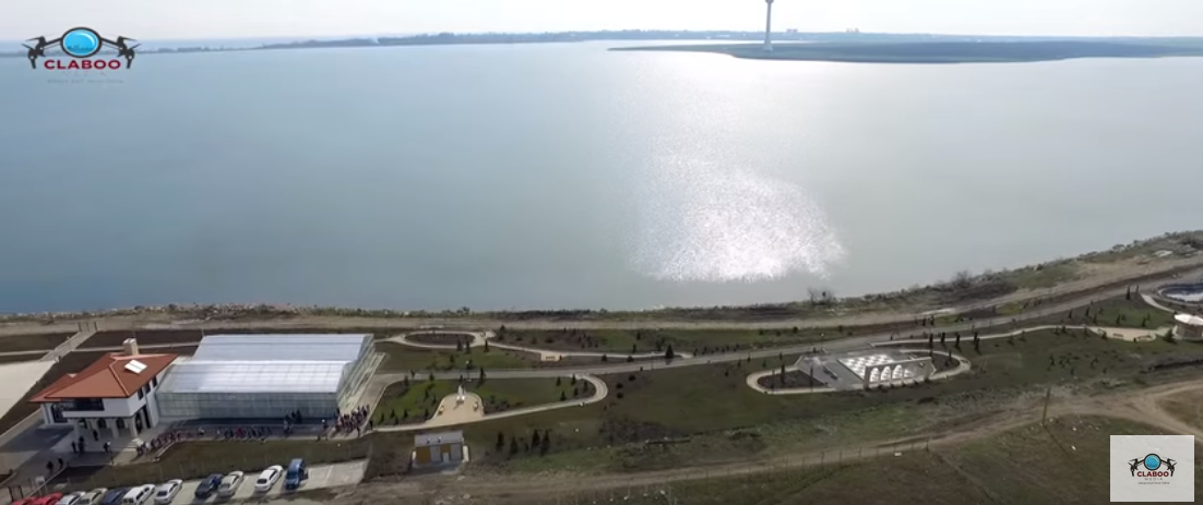 VIDEO: Grădina botanică de la Techirghiol filmată cu drona