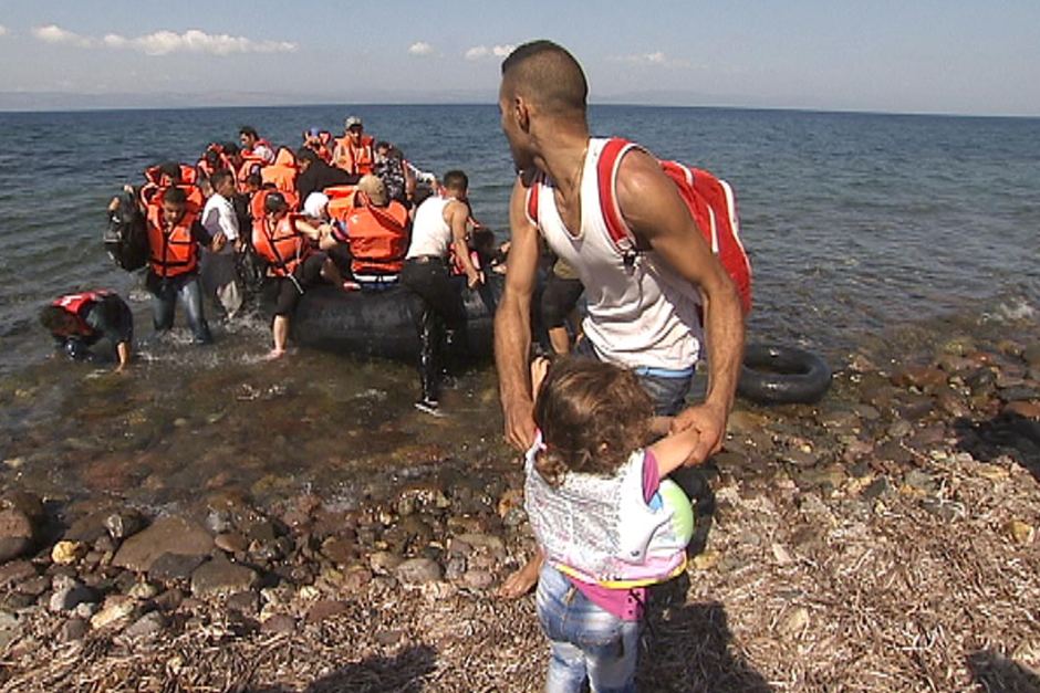 Migranți morți pe insula Lesbos