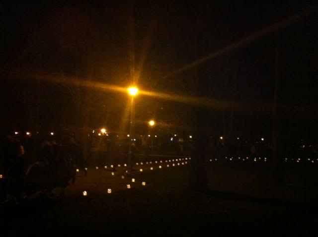 Primăria Constanța a uitat de Ora Pământului. Parcul Tăbăcărie, scăldat în lumină