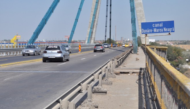CNADNR amână închiderea podului de pe DN39, de la Agigea