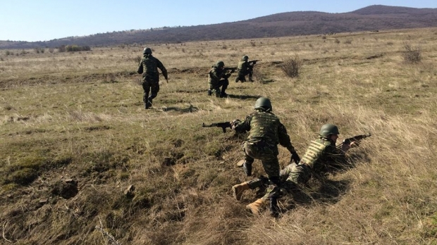 Exercițiu militar la Mihail Kogălniceanu