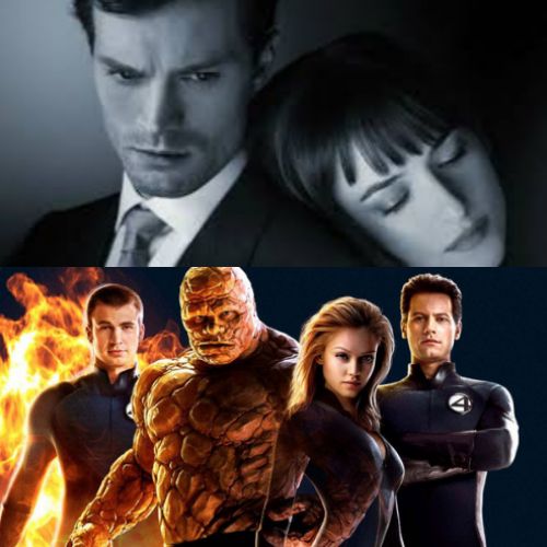 Cele mai slabe filme din 2015 : „Fifty shades of Grey” şi „Fantastic Four”