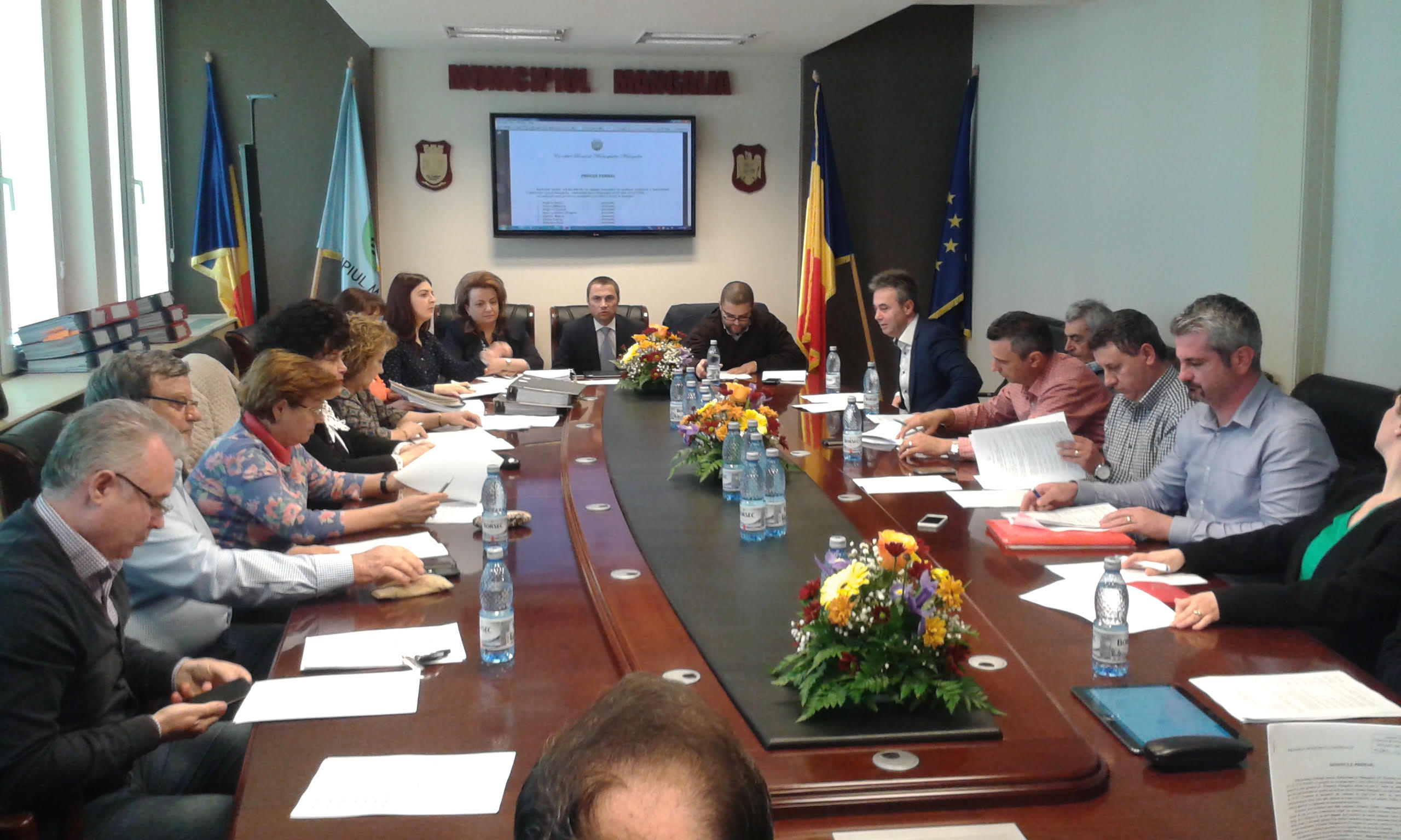 Ședință încordată la CL Mangalia