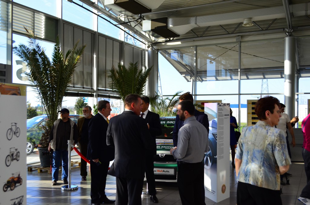 Vernisajul expoziției dedicate împlinirii a 120 de ani de succes al mărcii Laurin & Klement – Skoda