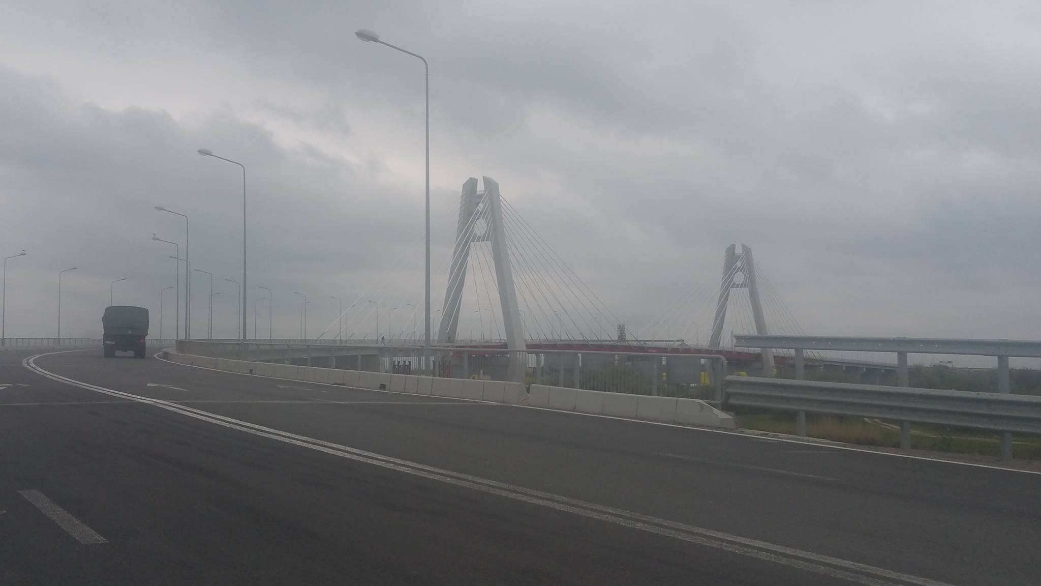 FOTOREPORTAJ – Cum se circulă pe breteaua de acces dintre noul pod de la Agigea și DN 39