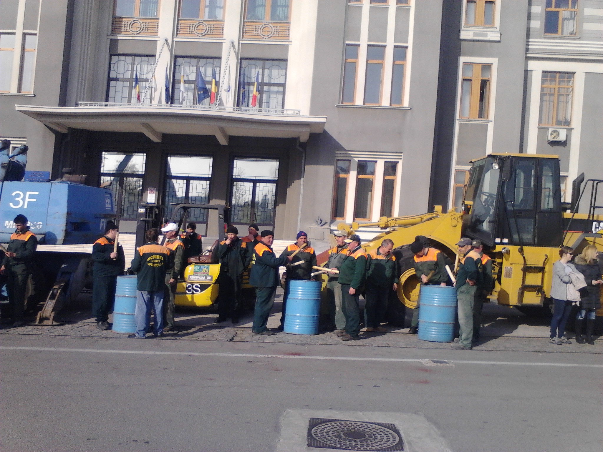 CONSTANȚA: O nouă zi de proteste sindicale în port