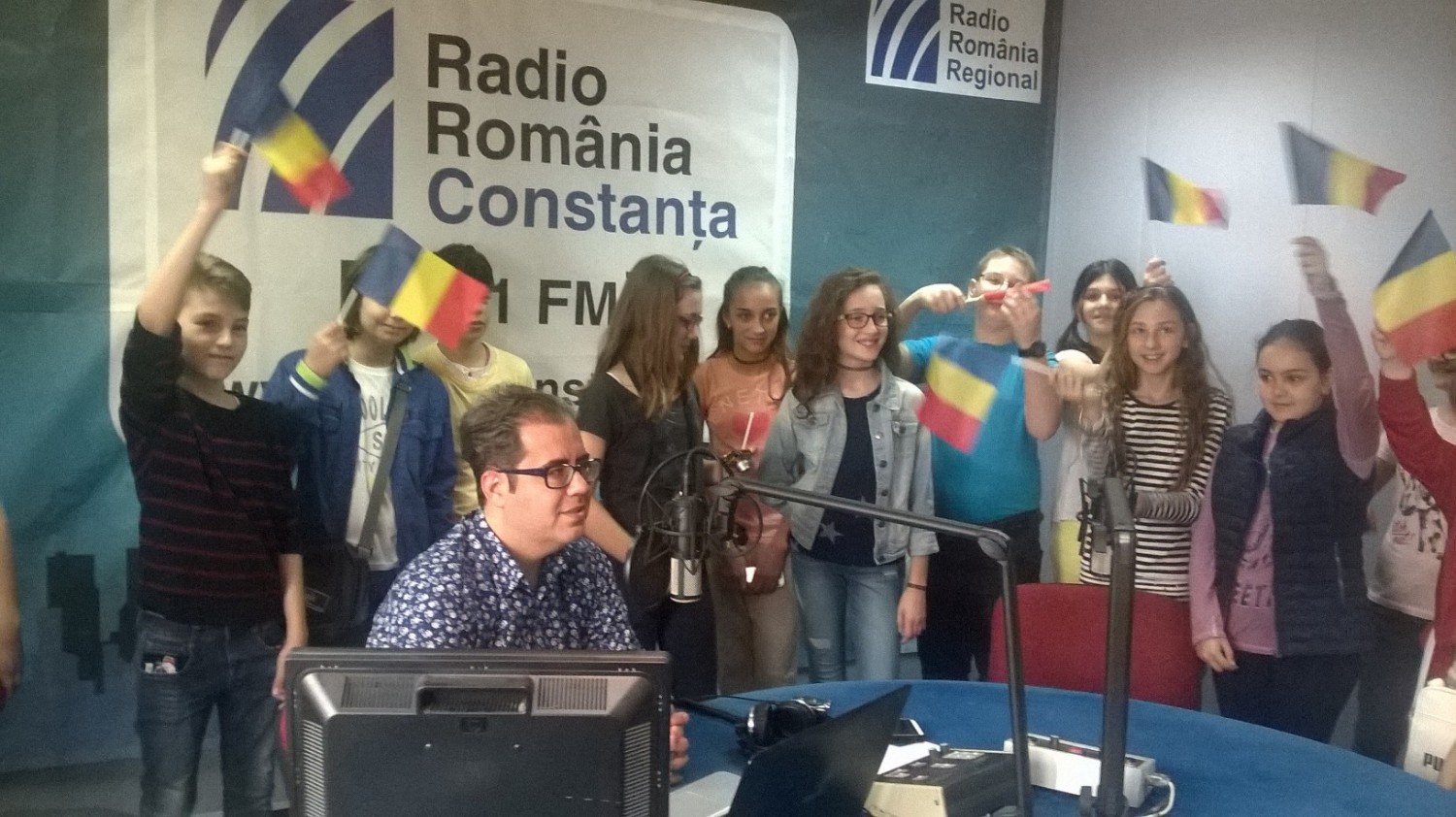 FOTO – Școala Altfel la Radio Constanța