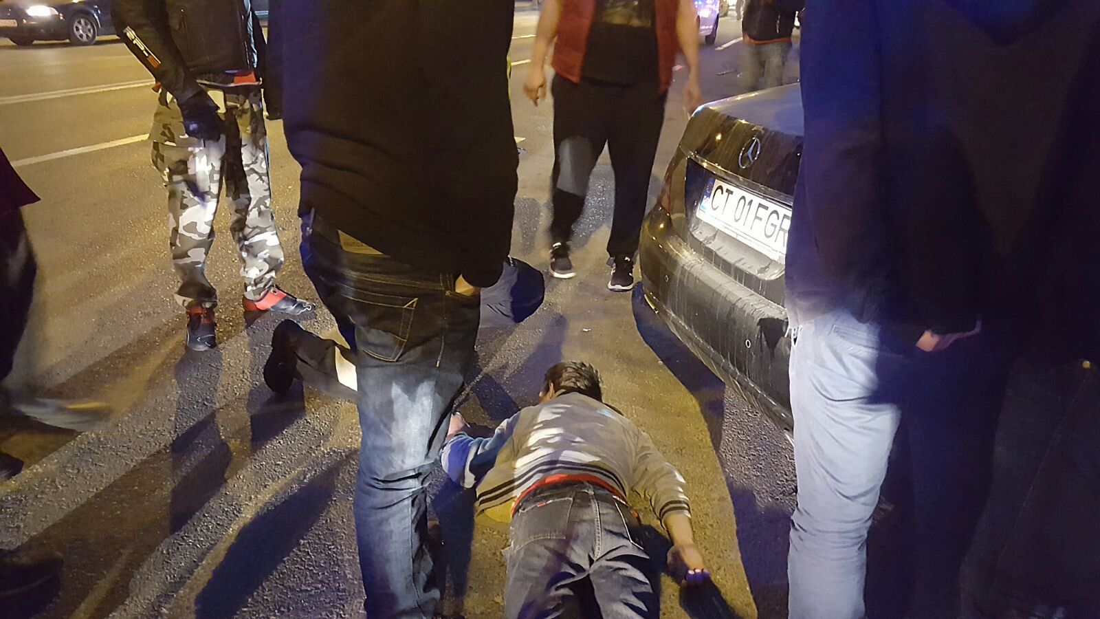 Update 2 – CONSTANȚA: Accident neobișnuit lângă City Park Mall. Bărbat, prins între două mașini