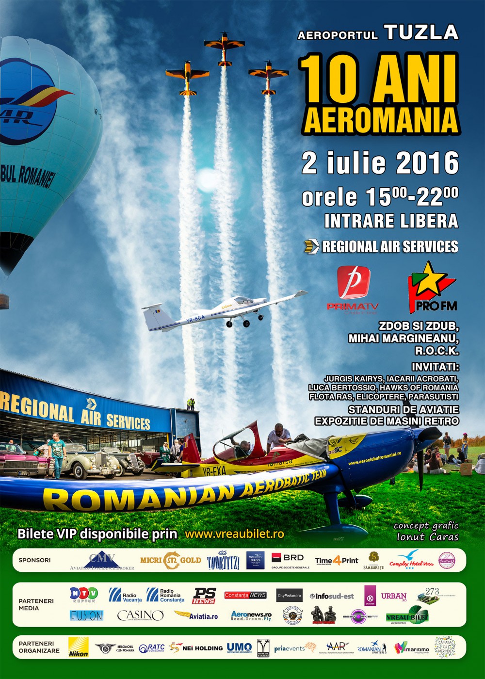 10 ANI AEROMANIA la Aeroportul Internaţional Tuzla