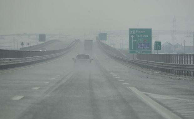Atenție, șoferi! Ceață pe autostrada A2 București – Constanța