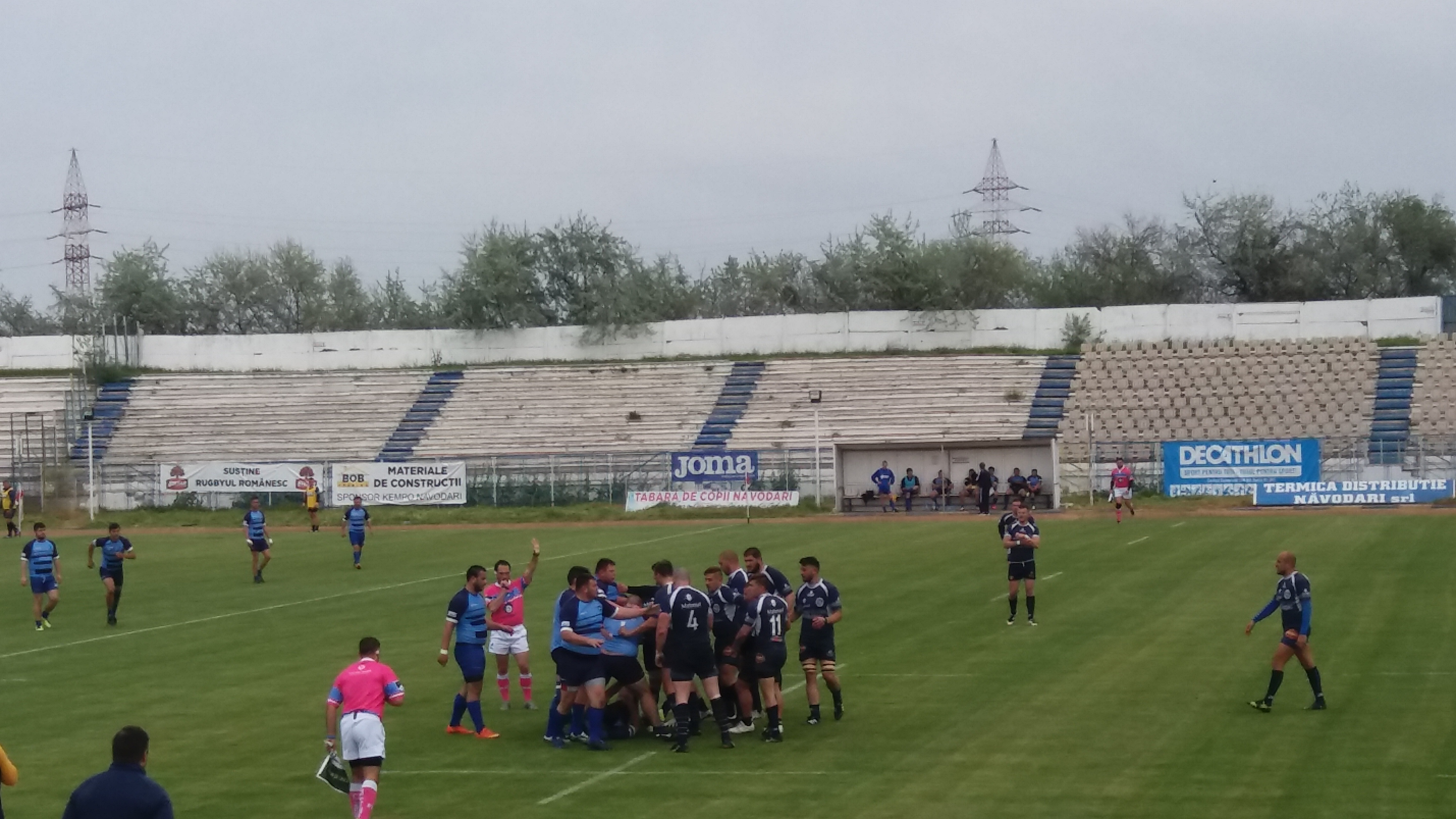 În meciul CS Năvodari – RC Bârlad s-au înscris 88 de puncte