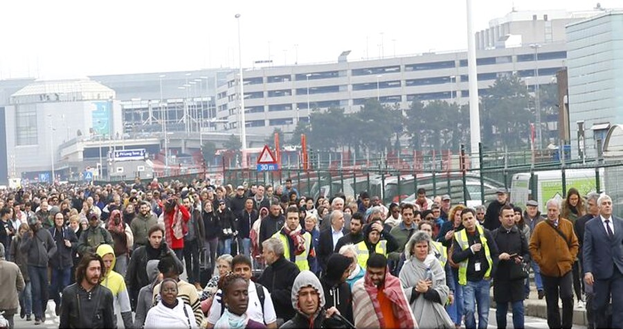 Marşul împotriva terorii şi a urii, la Bruxelles