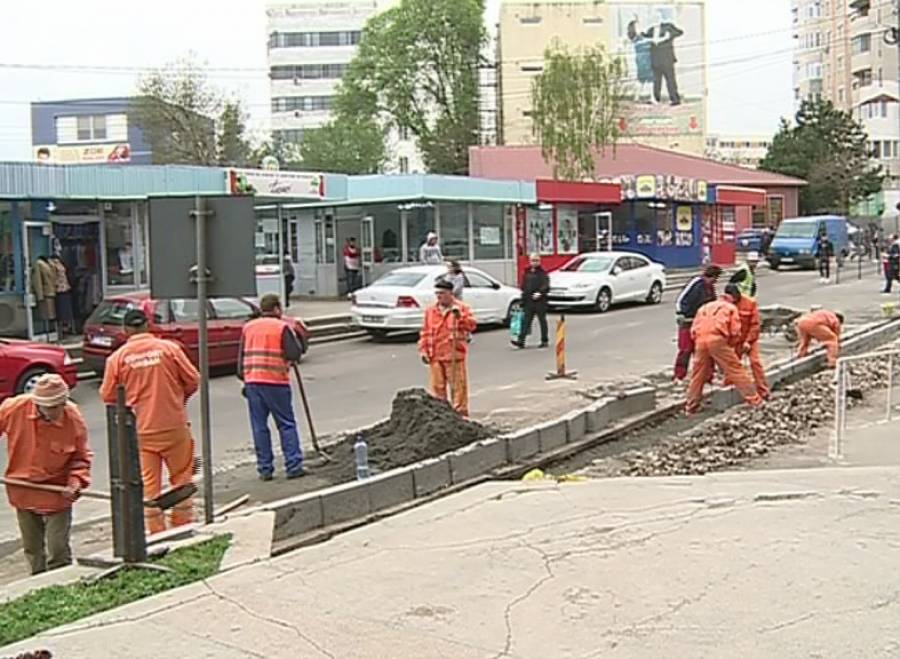 Asfaltările din zona Pieței Tomis III, la final