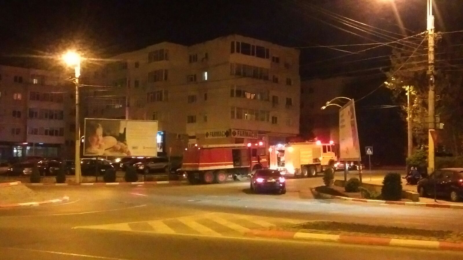 CONSTANŢA: Alertă de incendiu într-un bloc din zona Eden