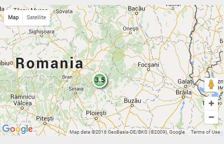 Seism de magnitudine 3,5 în Prahova