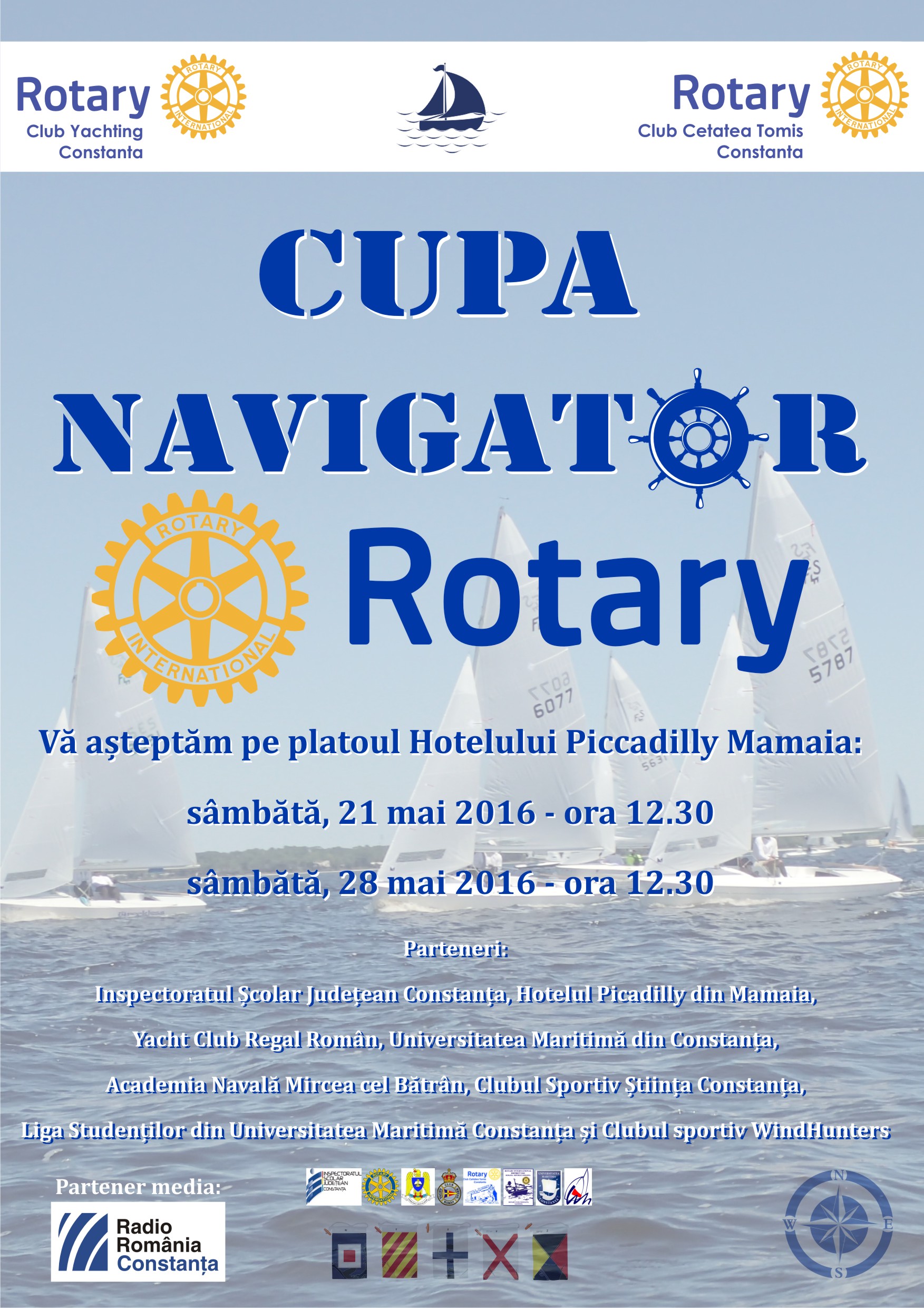 Cupa Navigator Rotary, pe lacul Siutghiol din Mamaia