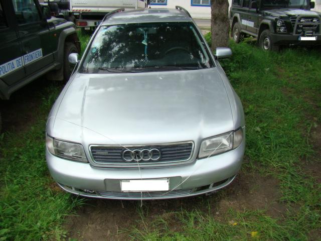 Audi FURAT din Italia, descoperit când un bulgar încerca să îl scoată din România