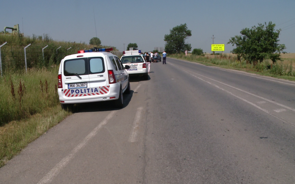IALOMIȚA. Carambol rutier între un autobuz, un camion și o AMBULANȚĂ!