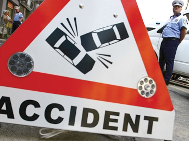 Traficul rutier este întrerupt pe DN2 Focşani – Râmnicu Sărat