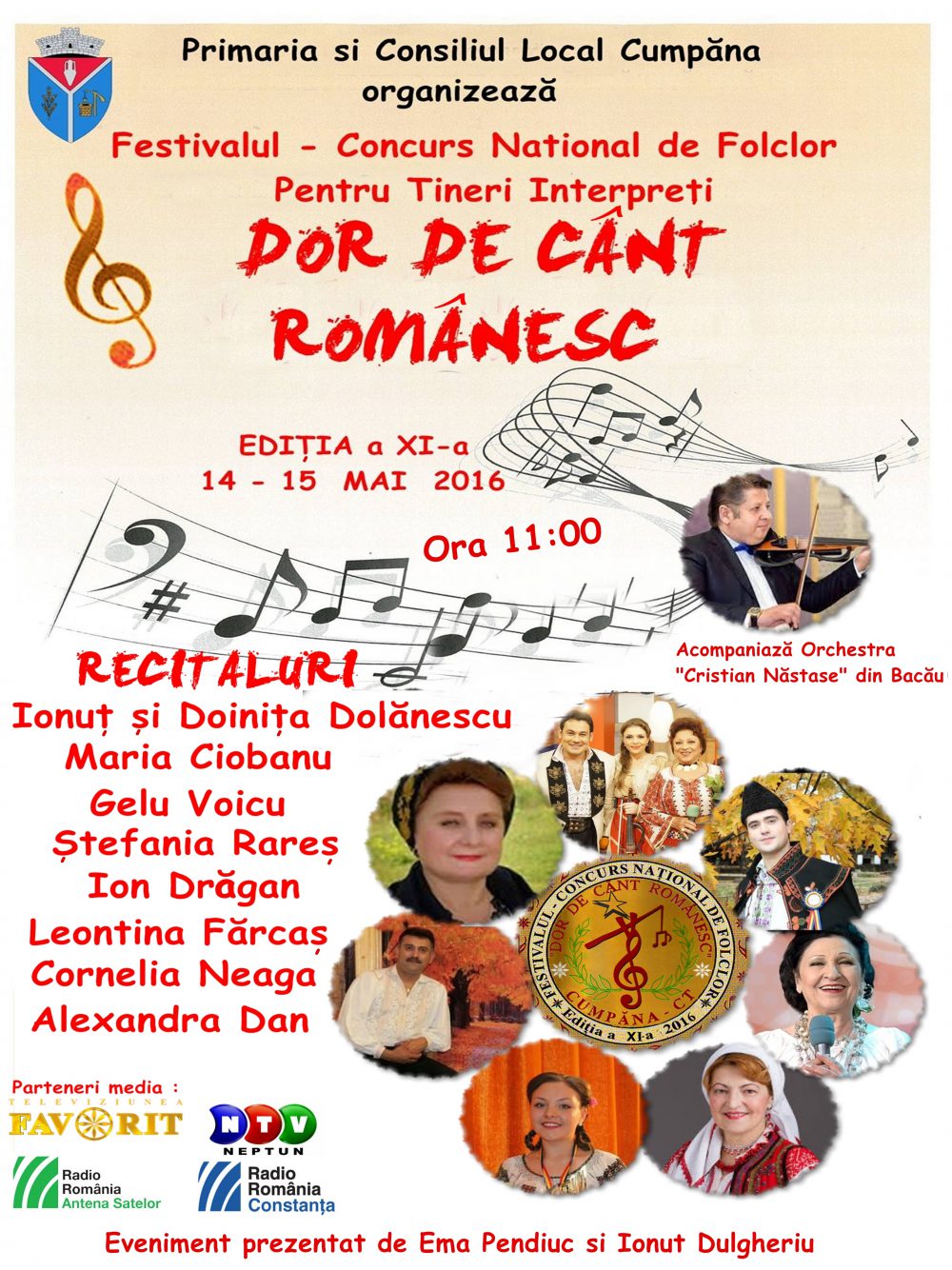 CUMPĂNA: Festivalul–Concurs Naţional de Folclor pentru Tineri Interpreţi «Dor de Cânt Românesc»